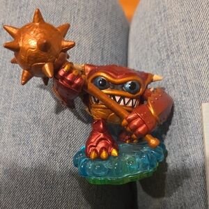 Red and Gold Skylanders Figure